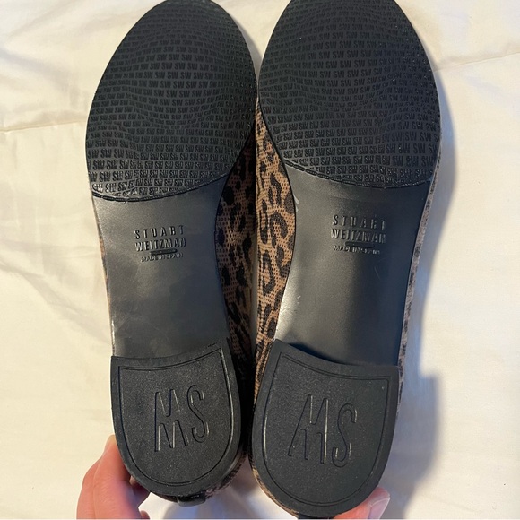 Stuart Weitzman Leopard Print Loafers - Picture 6 of 10